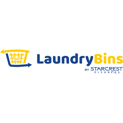 Logo, Laundry Bins by Starcrest Cleaners