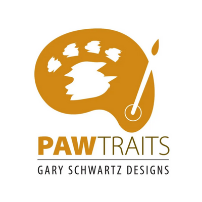 Logo, PawTraits by Gary Schwartz Design